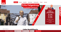 Desktop Screenshot of fritz-felgentreu.de